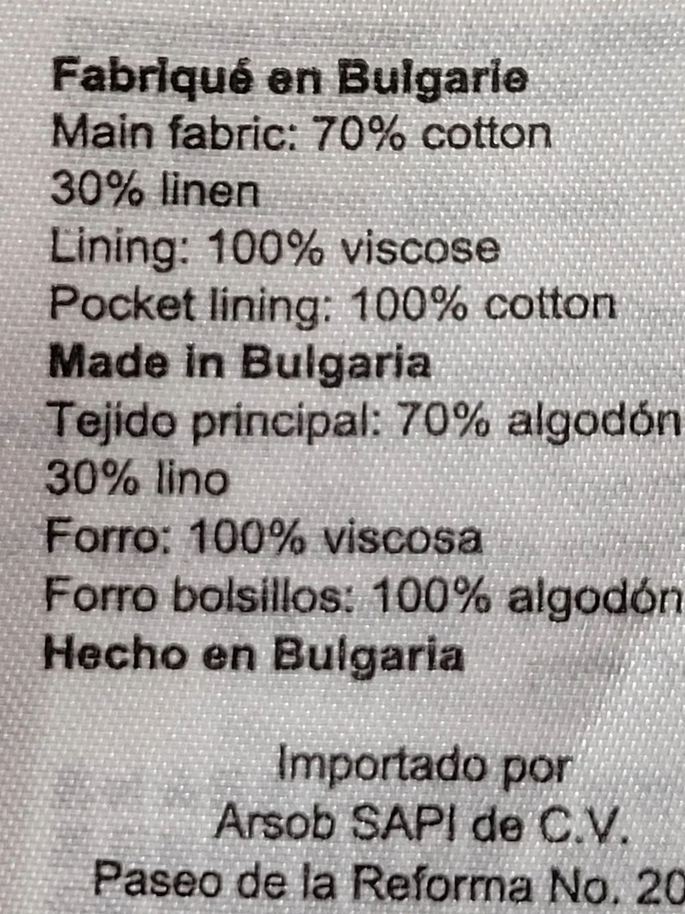 Sandro Cream Collared Utility Jumpsuit Uno Cotton Linen-Blend Twill Pockets M - Picture 14 of 15